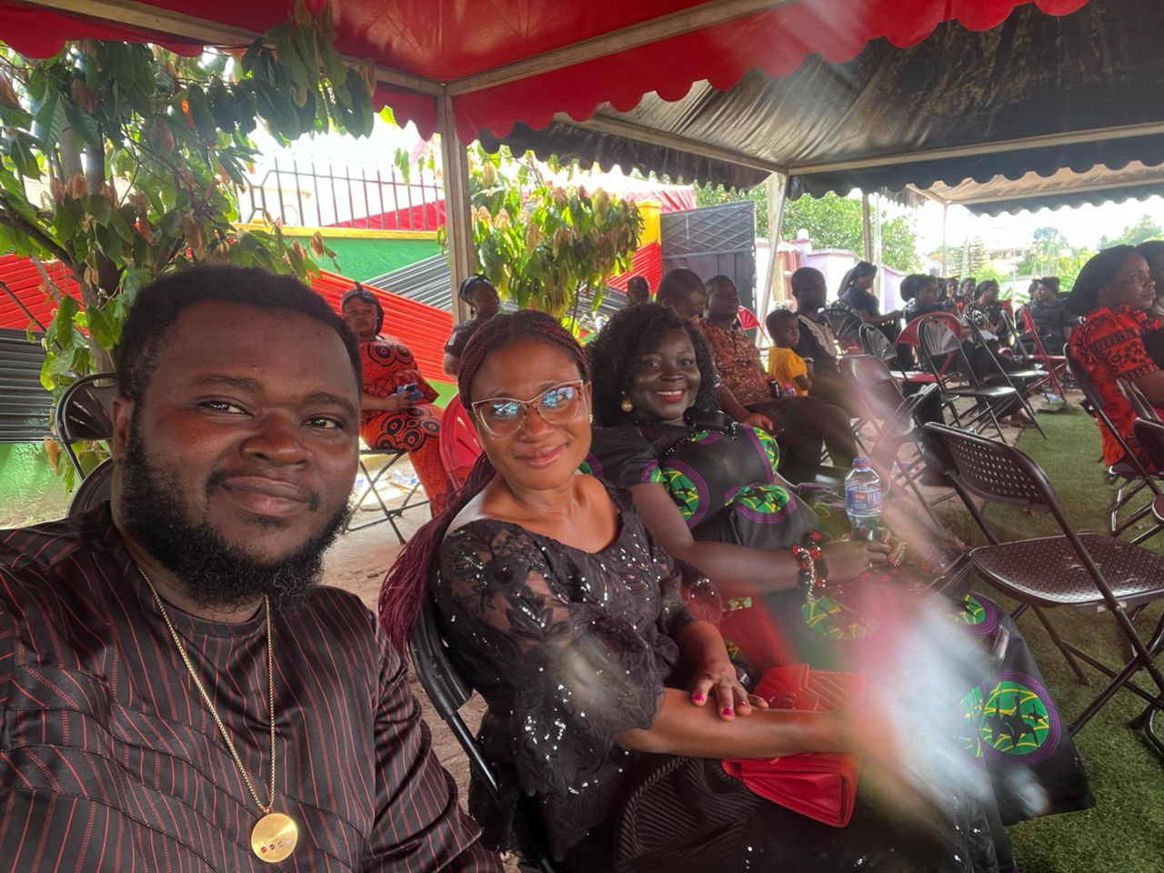 Mampong Municipal Office Attends Funeral of Akosua Nyantakyiwaa’s Father